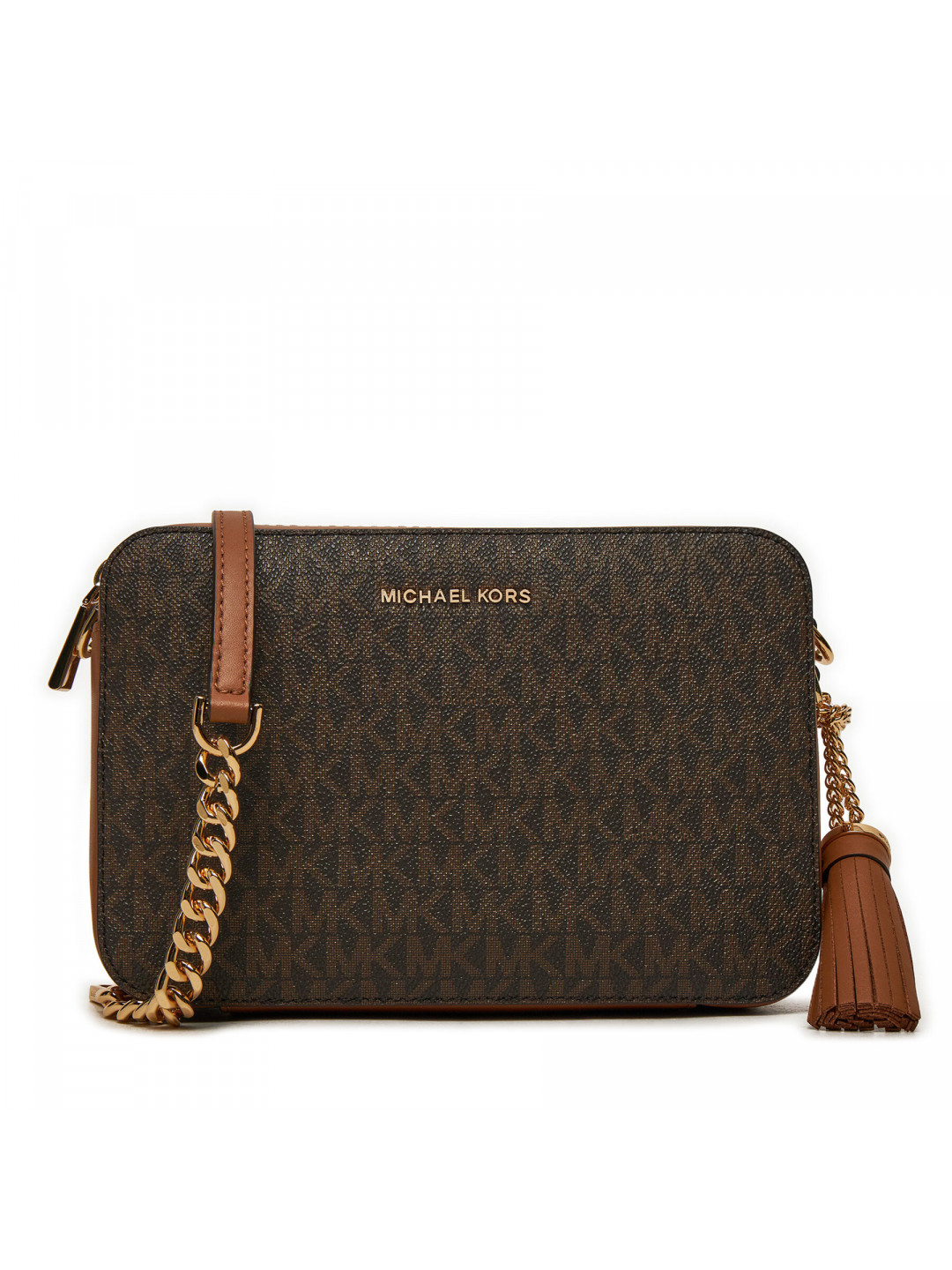 Kabelka MICHAEL Michael Kors Crossbodies 32F8GF5M2B Hnědá